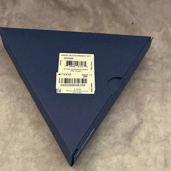 Swarovski Clear Crystal Star Annual Christmas Ornament 2017 - Picture 7 of 7